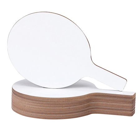 Flipside Economy Dry Erase Answer Paddle, 7"W x 12"L, PK12 12032